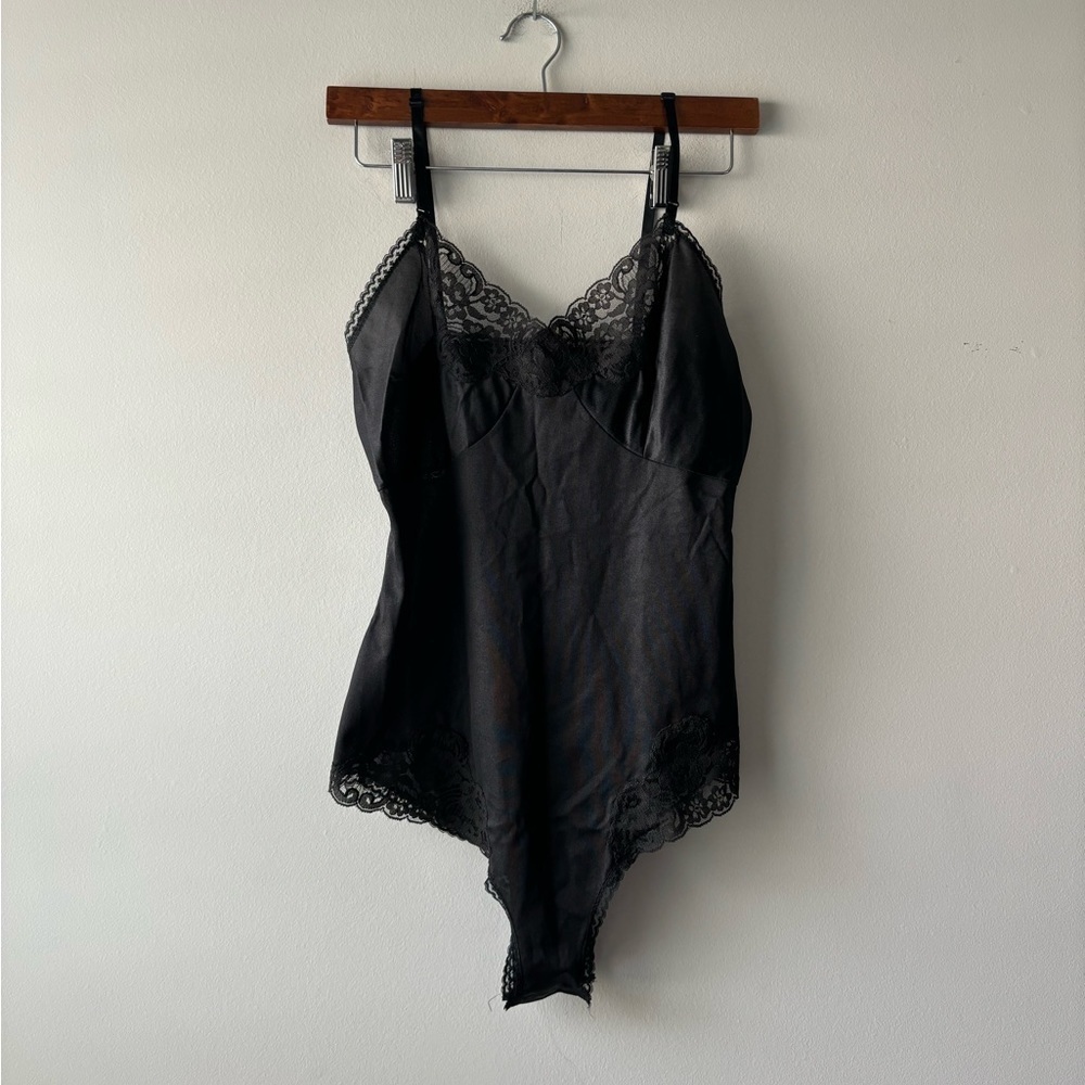 La Tendresse vintage‎ one piece intimate wear body suit size S